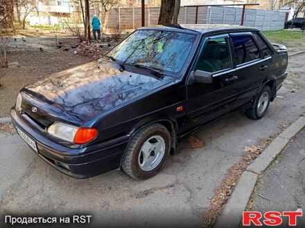Чорний ВАЗ 2115 Самара, об'ємом двигуна 1.6 л та пробігом 390 тис. км за 2399 $, фото 1 на Automoto.ua