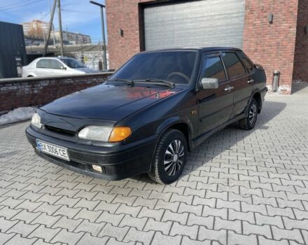 Чорний ВАЗ 2115 Самара, об'ємом двигуна 1.6 л та пробігом 197 тис. км за 1700 $, фото 1 на Automoto.ua