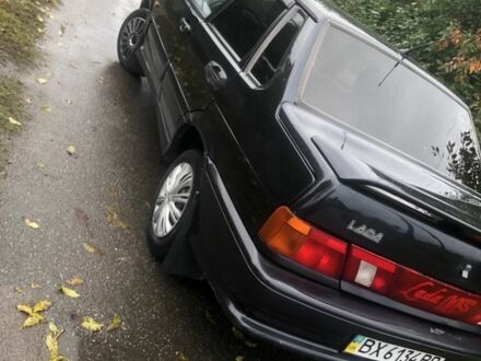 Черный ВАЗ 2115 Самара, объемом двигателя 1.6 л и пробегом 160 тыс. км за 2250 $, фото 1 на Automoto.ua