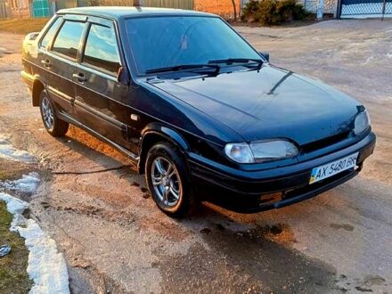 Черный ВАЗ 2115 Самара, объемом двигателя 1.6 л и пробегом 193 тыс. км за 1650 $, фото 1 на Automoto.ua