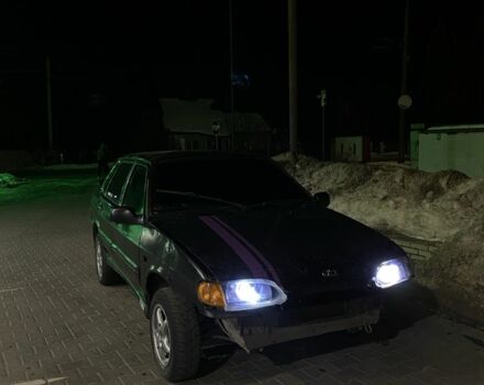 Черный ВАЗ 2115 Самара, объемом двигателя 1.6 л и пробегом 200 тыс. км за 1500 $, фото 1 на Automoto.ua