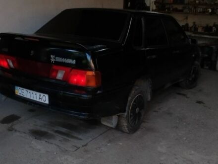 Черный ВАЗ 2115 Самара, объемом двигателя 1.6 л и пробегом 500 тыс. км за 1000 $, фото 1 на Automoto.ua