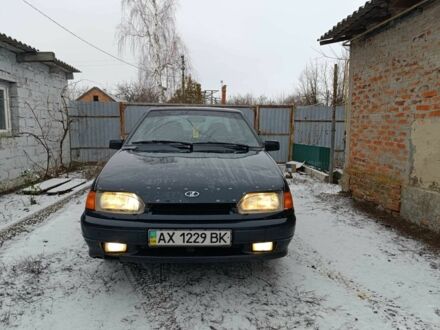 Черный ВАЗ 2115 Самара, объемом двигателя 1.6 л и пробегом 227 тыс. км за 1100 $, фото 1 на Automoto.ua