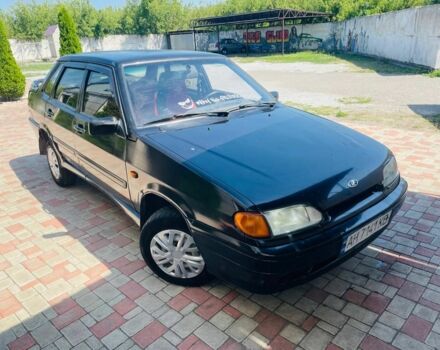Чорний ВАЗ 2115 Самара, об'ємом двигуна 1.6 л та пробігом 120 тис. км за 1500 $, фото 1 на Automoto.ua