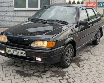 Черный ВАЗ 2115 Самара, объемом двигателя 1.6 л и пробегом 126 тыс. км за 1650 $, фото 1 на Automoto.ua
