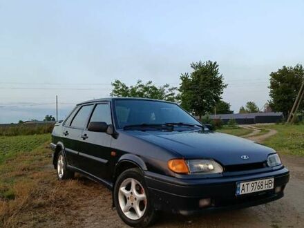 Черный ВАЗ 2115 Самара, объемом двигателя 1.6 л и пробегом 181 тыс. км за 1850 $, фото 1 на Automoto.ua