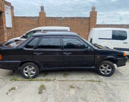 Черный ВАЗ 2115 Самара, объемом двигателя 1.6 л и пробегом 155 тыс. км за 850 $, фото 1 на Automoto.ua