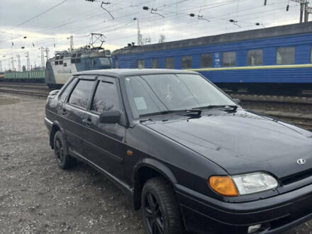 ВАЗ 2115 Самара 2008 у Подільськ (Котовськ) на Automoto.ua Чорний ВАЗ 2115 Самара, об'ємом двигуна 1.6 л та пробігом 56 тис. км за 3000 $, фото 1 на Automoto.ua