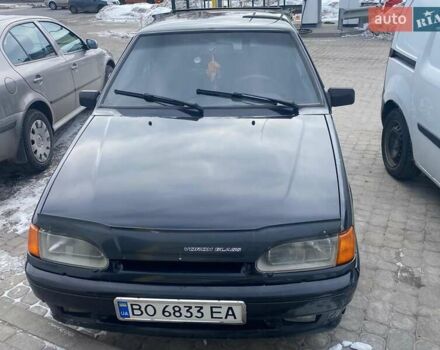 Черный ВАЗ 2115 Самара, объемом двигателя 1.6 л и пробегом 224 тыс. км за 2100 $, фото 1 на Automoto.ua