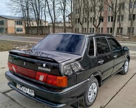 Чорний ВАЗ 2115 Самара, об'ємом двигуна 1.6 л та пробігом 92 тис. км за 1950 $, фото 1 на Automoto.ua