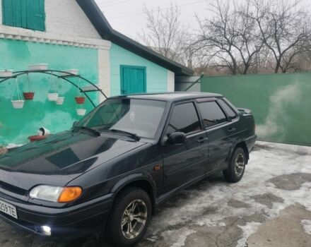 Чорний ВАЗ 2115 Самара, об'ємом двигуна 1.6 л та пробігом 2 тис. км за 2100 $, фото 1 на Automoto.ua