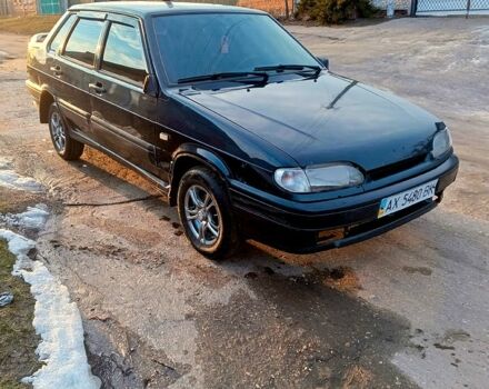Чорний ВАЗ 2115 Самара, об'ємом двигуна 1.6 л та пробігом 0 тис. км за 1000 $, фото 1 на Automoto.ua