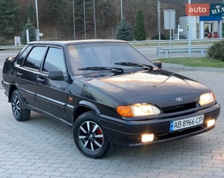 Чорний ВАЗ 2115 Самара, об'ємом двигуна 1.6 л та пробігом 190 тис. км за 2250 $, фото 1 на Automoto.ua