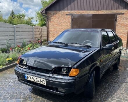 Чорний ВАЗ 2115 Самара, об'ємом двигуна 1.6 л та пробігом 100 тис. км за 1650 $, фото 1 на Automoto.ua