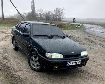 Черный ВАЗ 2115 Самара, объемом двигателя 1.6 л и пробегом 262 тыс. км за 1600 $, фото 1 на Automoto.ua