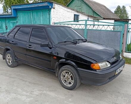 Черный ВАЗ 2115 Самара, объемом двигателя 0 л и пробегом 180 тыс. км за 1350 $, фото 1 на Automoto.ua