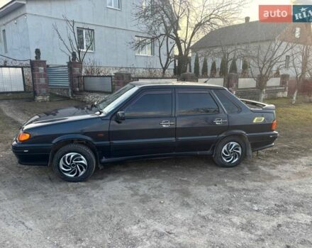 Чорний ВАЗ 2115 Самара, об'ємом двигуна 1.6 л та пробігом 188 тис. км за 2200 $, фото 1 на Automoto.ua