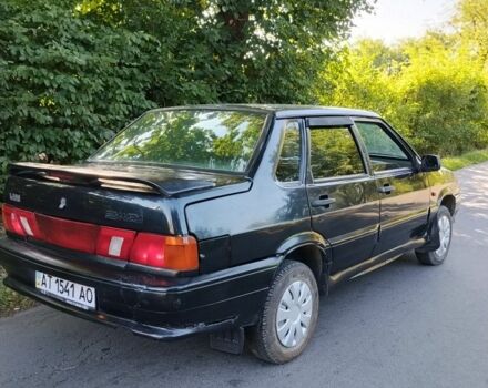 Черный ВАЗ 2115 Самара, объемом двигателя 1.6 л и пробегом 168 тыс. км за 852 $, фото 1 на Automoto.ua