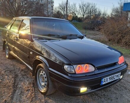 Чорний ВАЗ 2115 Самара, об'ємом двигуна 1.6 л та пробігом 260 тис. км за 2100 $, фото 1 на Automoto.ua