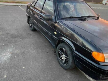 Чорний ВАЗ 2115 Самара, об'ємом двигуна 1.6 л та пробігом 208 тис. км за 1600 $, фото 1 на Automoto.ua