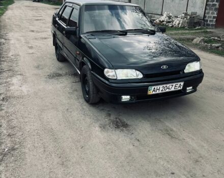 Чорний ВАЗ 2115 Самара, об'ємом двигуна 1.6 л та пробігом 85 тис. км за 1851 $, фото 1 на Automoto.ua