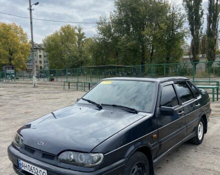 Чорний ВАЗ 2115 Самара, об'ємом двигуна 1.6 л та пробігом 200 тис. км за 1600 $, фото 1 на Automoto.ua