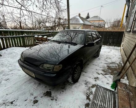 Черный ВАЗ 2115 Самара, объемом двигателя 1.6 л и пробегом 1000 тыс. км за 2550 $, фото 1 на Automoto.ua