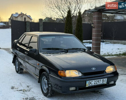 Чорний ВАЗ 2115 Самара, об'ємом двигуна 1.6 л та пробігом 225 тис. км за 1800 $, фото 1 на Automoto.ua