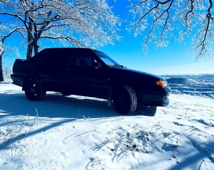 Черный ВАЗ 2115 Самара, объемом двигателя 1.6 л и пробегом 21000 тыс. км за 2300 $, фото 1 на Automoto.ua