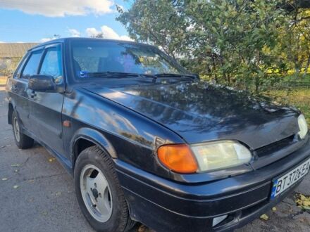 Черный ВАЗ 2115 Самара, объемом двигателя 1.6 л и пробегом 177 тыс. км за 1550 $, фото 1 на Automoto.ua