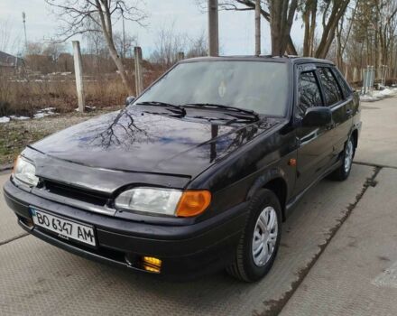 Чорний ВАЗ 2115 Самара, об'ємом двигуна 1.6 л та пробігом 92 тис. км за 2200 $, фото 1 на Automoto.ua
