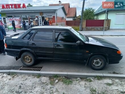 Чорний ВАЗ 2115 Самара, об'ємом двигуна 1.6 л та пробігом 87 тис. км за 2500 $, фото 1 на Automoto.ua