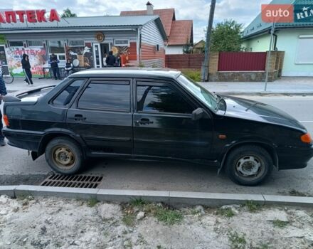 Чорний ВАЗ 2115 Самара, об'ємом двигуна 1.6 л та пробігом 87 тис. км за 2000 $, фото 1 на Automoto.ua