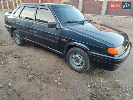 Чорний ВАЗ 2115 Самара, об'ємом двигуна 1.6 л та пробігом 188 тис. км за 2500 $, фото 1 на Automoto.ua