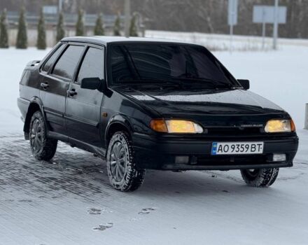 Чорний ВАЗ 2115 Самара, об'ємом двигуна 1.6 л та пробігом 150 тис. км за 2100 $, фото 1 на Automoto.ua