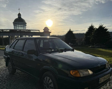 Черный ВАЗ 2115 Самара, объемом двигателя 1.6 л и пробегом 110 тыс. км за 2500 $, фото 1 на Automoto.ua