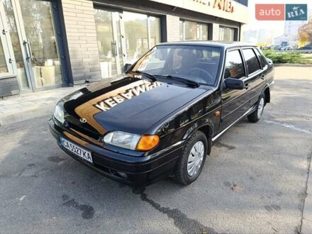 Чорний ВАЗ 2115 Самара, об'ємом двигуна 1.6 л та пробігом 94 тис. км за 3750 $, фото 1 на Automoto.ua