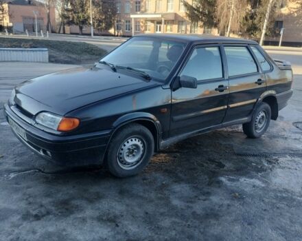 Чорний ВАЗ 2115 Самара, об'ємом двигуна 1.6 л та пробігом 137 тис. км за 2500 $, фото 1 на Automoto.ua