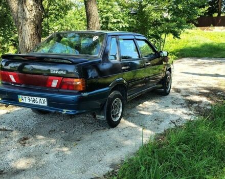 Чорний ВАЗ 2115 Самара, об'ємом двигуна 1.6 л та пробігом 199 тис. км за 750 $, фото 1 на Automoto.ua