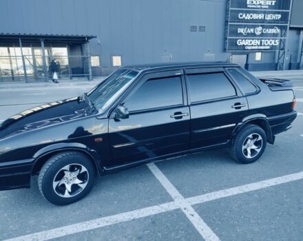 Черный ВАЗ 2115 Самара, объемом двигателя 1 л и пробегом 93 тыс. км за 2800 $, фото 1 на Automoto.ua