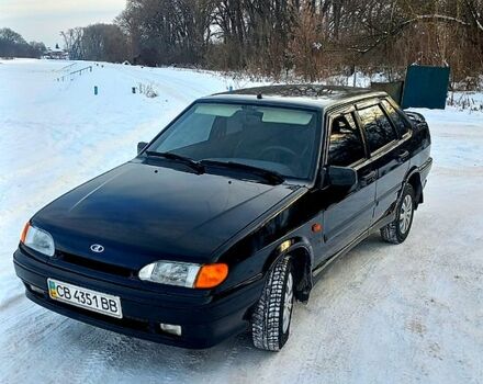 Черный ВАЗ 2115 Самара, объемом двигателя 1.6 л и пробегом 17500 тыс. км за 1950 $, фото 1 на Automoto.ua