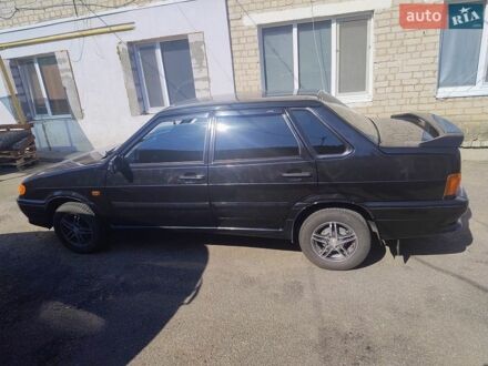 Черный ВАЗ 2115 Самара, объемом двигателя 1.6 л и пробегом 25 тыс. км за 3900 $, фото 1 на Automoto.ua