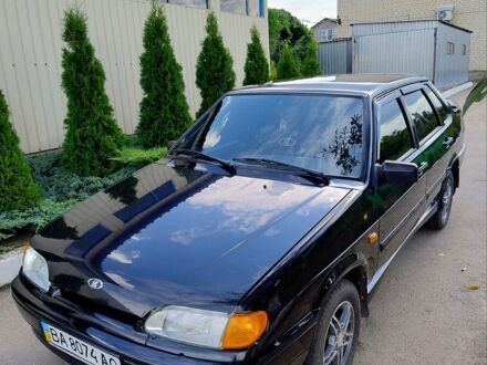 Черный ВАЗ 2115 Самара, объемом двигателя 1.6 л и пробегом 25 тыс. км за 3500 $, фото 1 на Automoto.ua