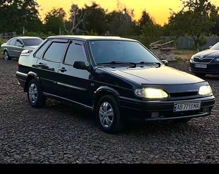 Чорний ВАЗ 2115 Самара, об'ємом двигуна 1.6 л та пробігом 170 тис. км за 2200 $, фото 1 на Automoto.ua