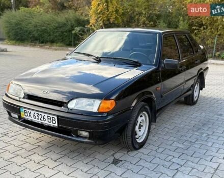 Чорний ВАЗ 2115 Самара, об'ємом двигуна 1.6 л та пробігом 113 тис. км за 2499 $, фото 1 на Automoto.ua