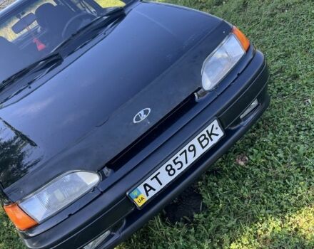 Черный ВАЗ 2115 Самара, объемом двигателя 1.6 л и пробегом 175 тыс. км за 1600 $, фото 1 на Automoto.ua