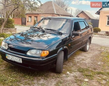 Черный ВАЗ 2115 Самара, объемом двигателя 1.6 л и пробегом 250 тыс. км за 1300 $, фото 1 на Automoto.ua