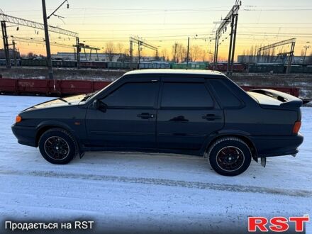 Чорний ВАЗ 2115 Самара, об'ємом двигуна 1.6 л та пробігом 720 тис. км за 3200 $, фото 1 на Automoto.ua