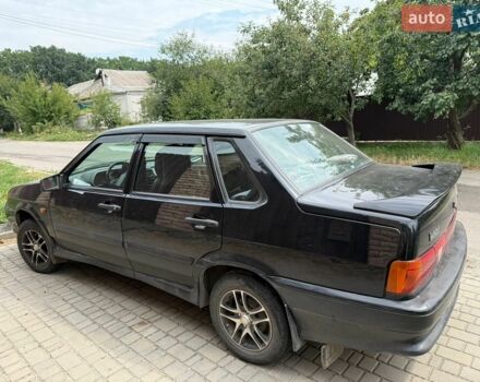 Чорний ВАЗ 2115 Самара, об'ємом двигуна 1.6 л та пробігом 104 тис. км за 3000 $, фото 1 на Automoto.ua