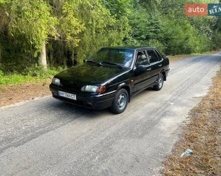 Черный ВАЗ 2115 Самара, объемом двигателя 1.6 л и пробегом 175 тыс. км за 2100 $, фото 1 на Automoto.ua